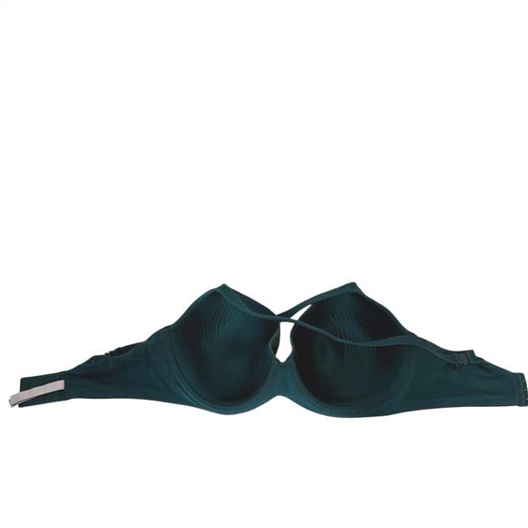 Body by Victoria Green Lace Bra Criss Cross Back Underwire | 34DDD - Picture 4 of 5